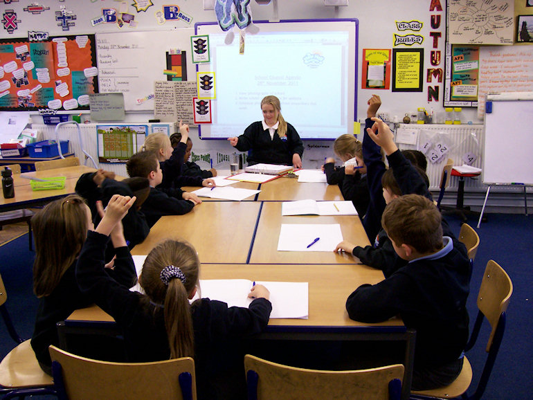 A School Council meeting